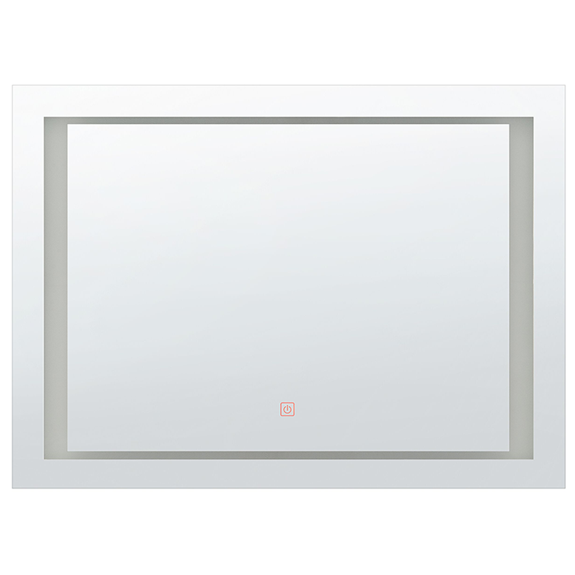 Kylpyhuoneen LED-peili EYRE 80 cm x 60 cm Hopea