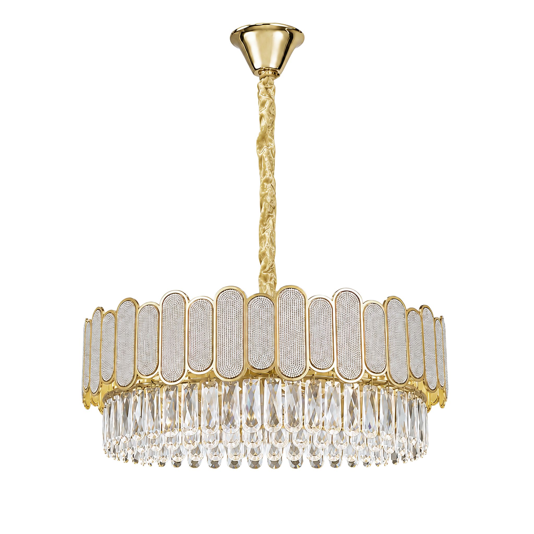 TOOLIGHT riippuvalaisin SWE107-CP Kulta, 48x48x23,5cm