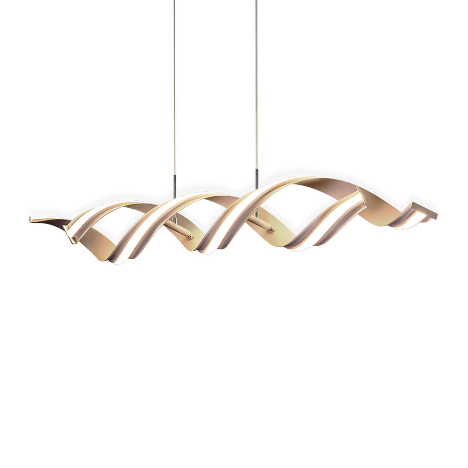 NETTLIFE Moderni riippuvalaisin, 95 cm, design, 3000 K lämmin valkoinen, 29 W