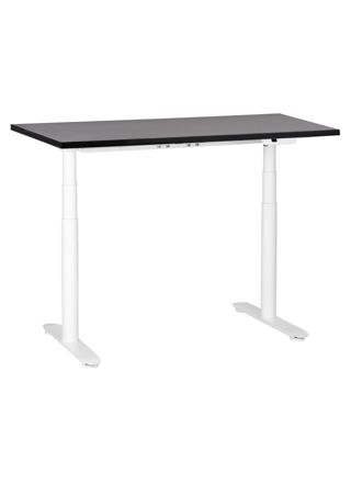 Sähkösäädettävä työpöytä DESTINAS Musta/valkoinen 120 cm 72 cm