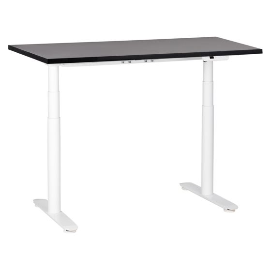 Sähkösäädettävä työpöytä DESTINAS Musta/valkoinen 120 cm 72 cm