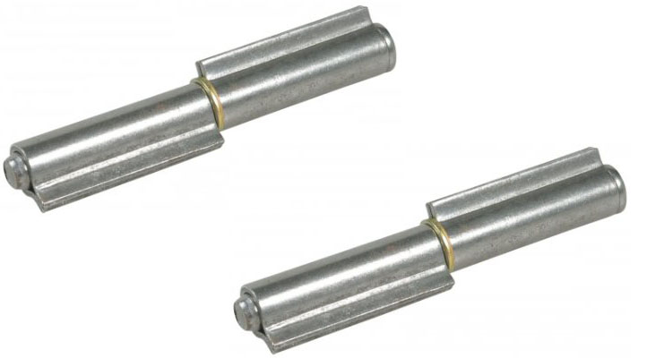 Sarana 140mm Teräksinen pudotusprofiili hitsattava irrotettava tappi - 2 kpl:n sarja