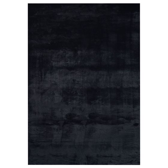 Tekoturkismatto MIRPUR Musta 160 x 230 cm