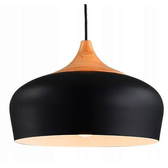 TOOLIGHT riippuva kattovalaisin APP181-1CP BARI musta, 35x35x29cm