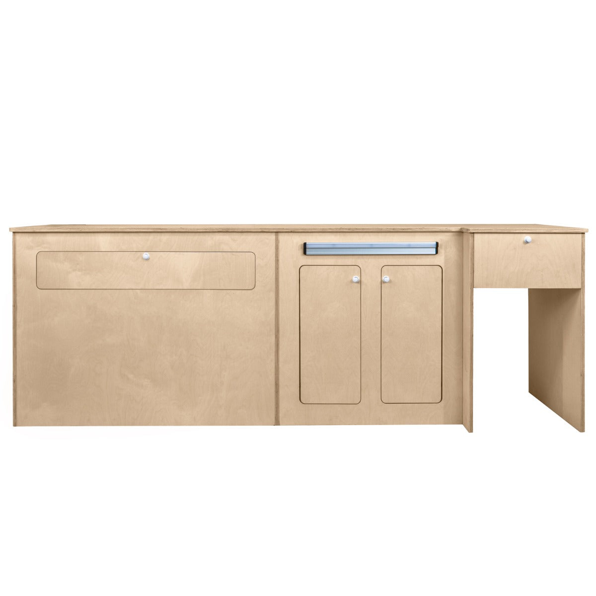 Asuntoauton keittiökapseli - vasemmanpuoleinen ohjaus