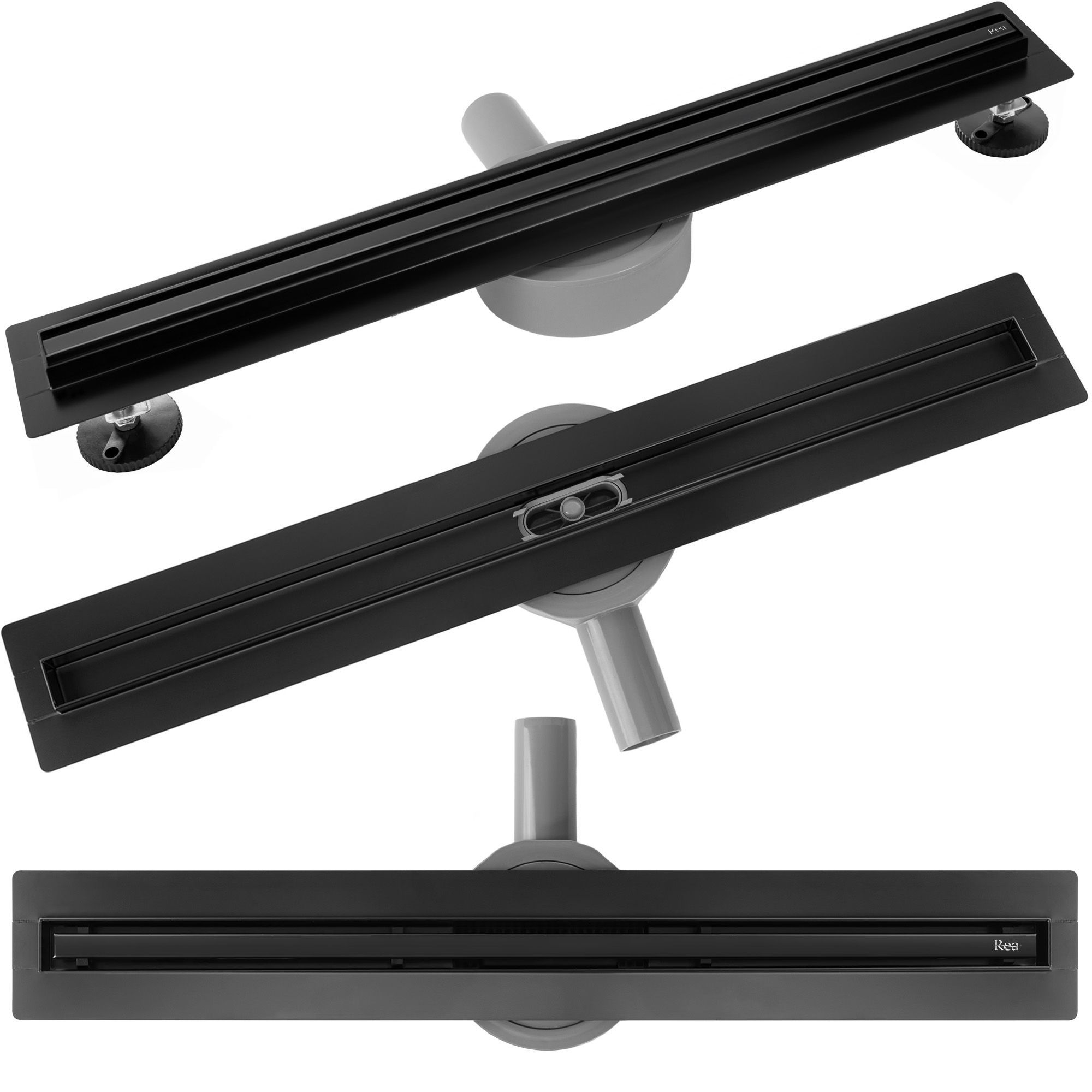 REA Linjalattiakaivo NEOX SLIM PRO 100 musta