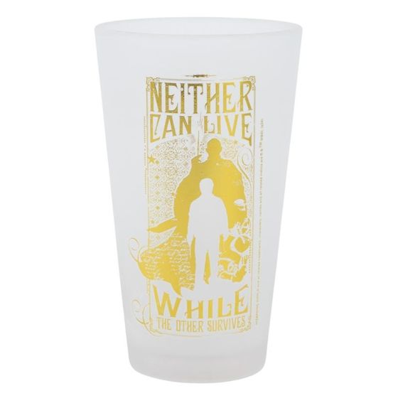 2 lasin setti 490 ml Golden Magic Collection Frosted Design Tyylikäs