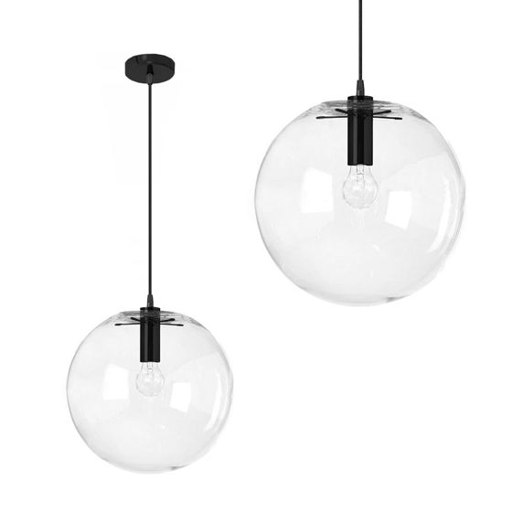 TOOLIGHT riippuva kattovalaisin APP308-1CP LASSI musta, 30x30x30cm
