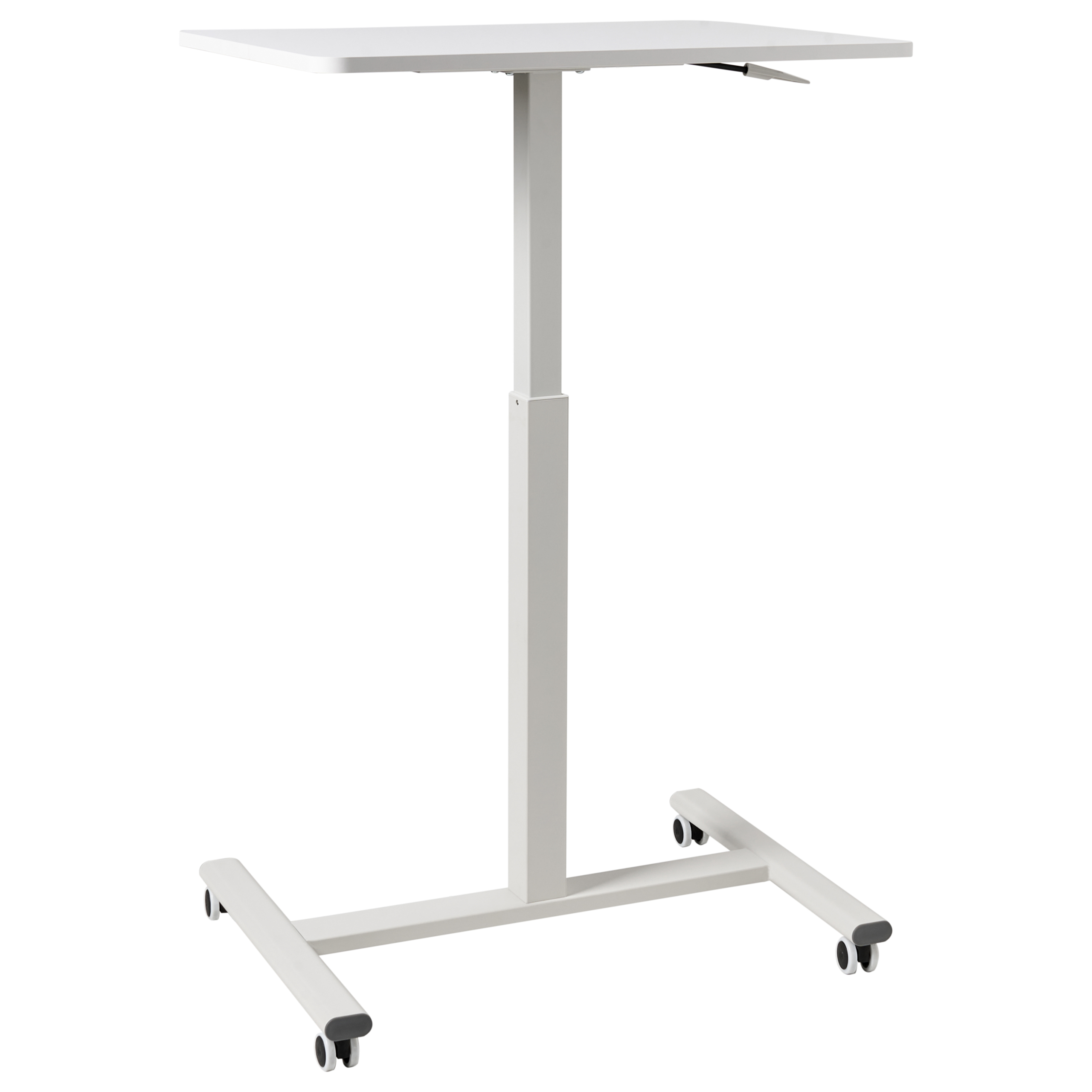 Manuaalisesti säädettävä kannettavan jalusta ACADEMIA Valkoinen 65 cm 48 cm