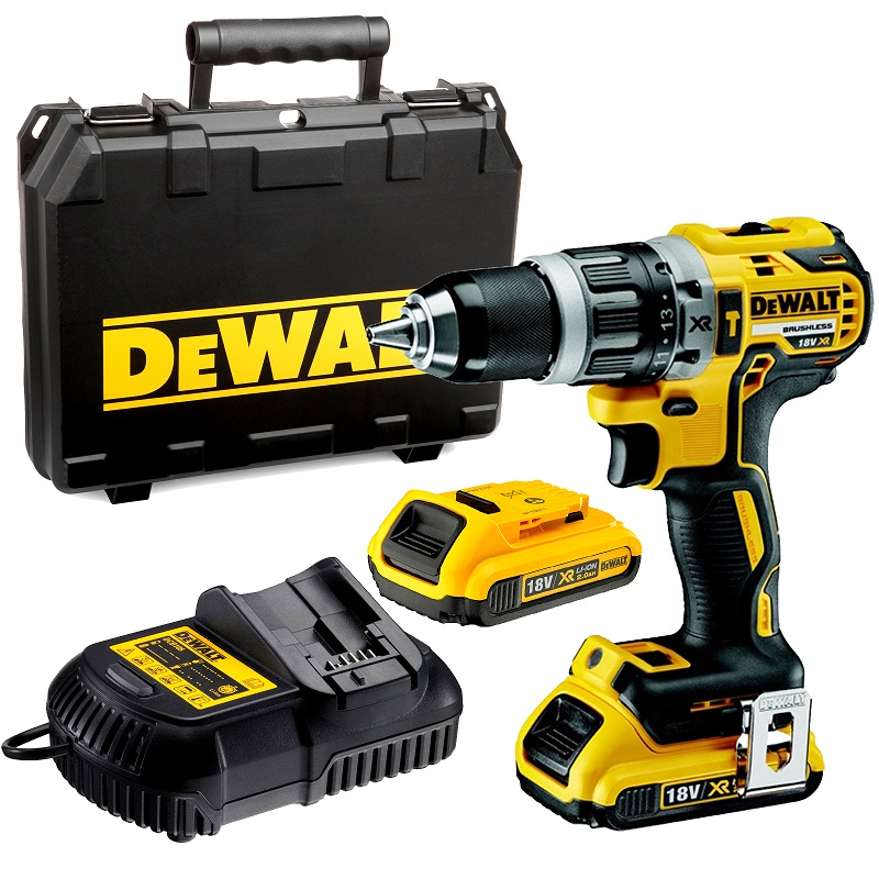DeWalt DCD796D2 XR 18V -Akkuiskuporakone 2x 2,0 Ah