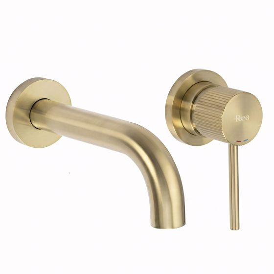 REA Pesuallashana Lungo Stripe Harjattu kulta, 17X5X12,5CM