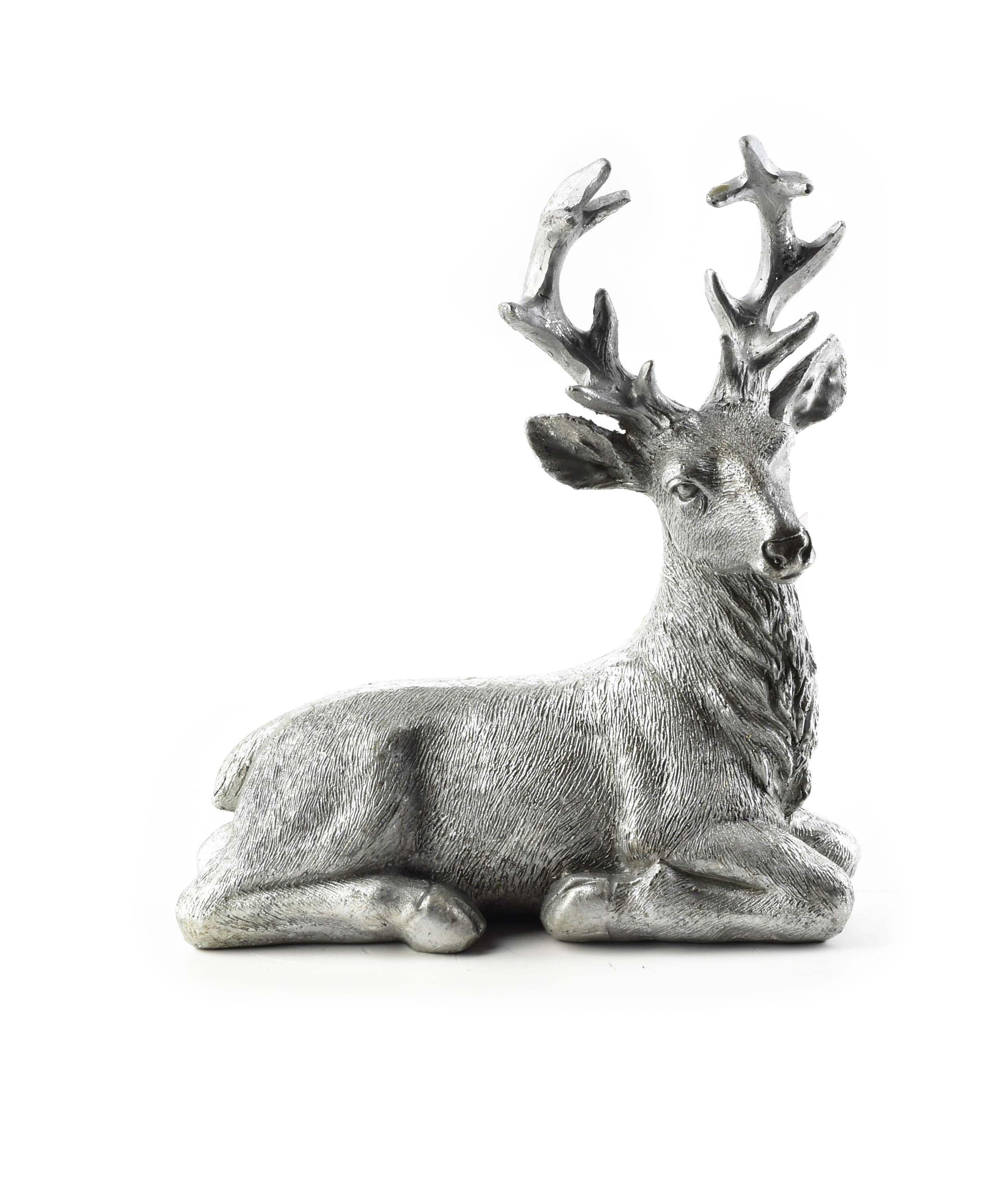 Peurahahmo polyresiini Mondex Santa Lila 18x15x7cm hopea 1kpl