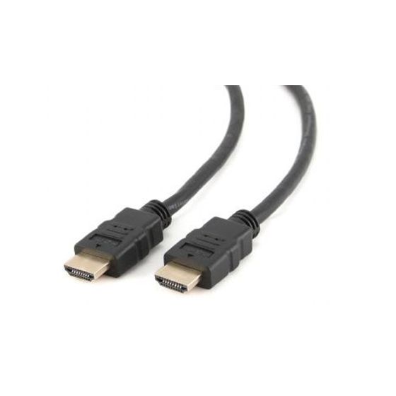 Cablexpert | CC-HDMI4-0.5M | Uros | 19-nastan HDMI tyyppi A | Uros | 19-nastan HDMI tyyppi A | 0.5 m | Musta