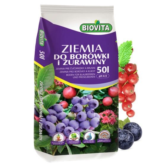 Mustikka- ja karpalomaa 50 l