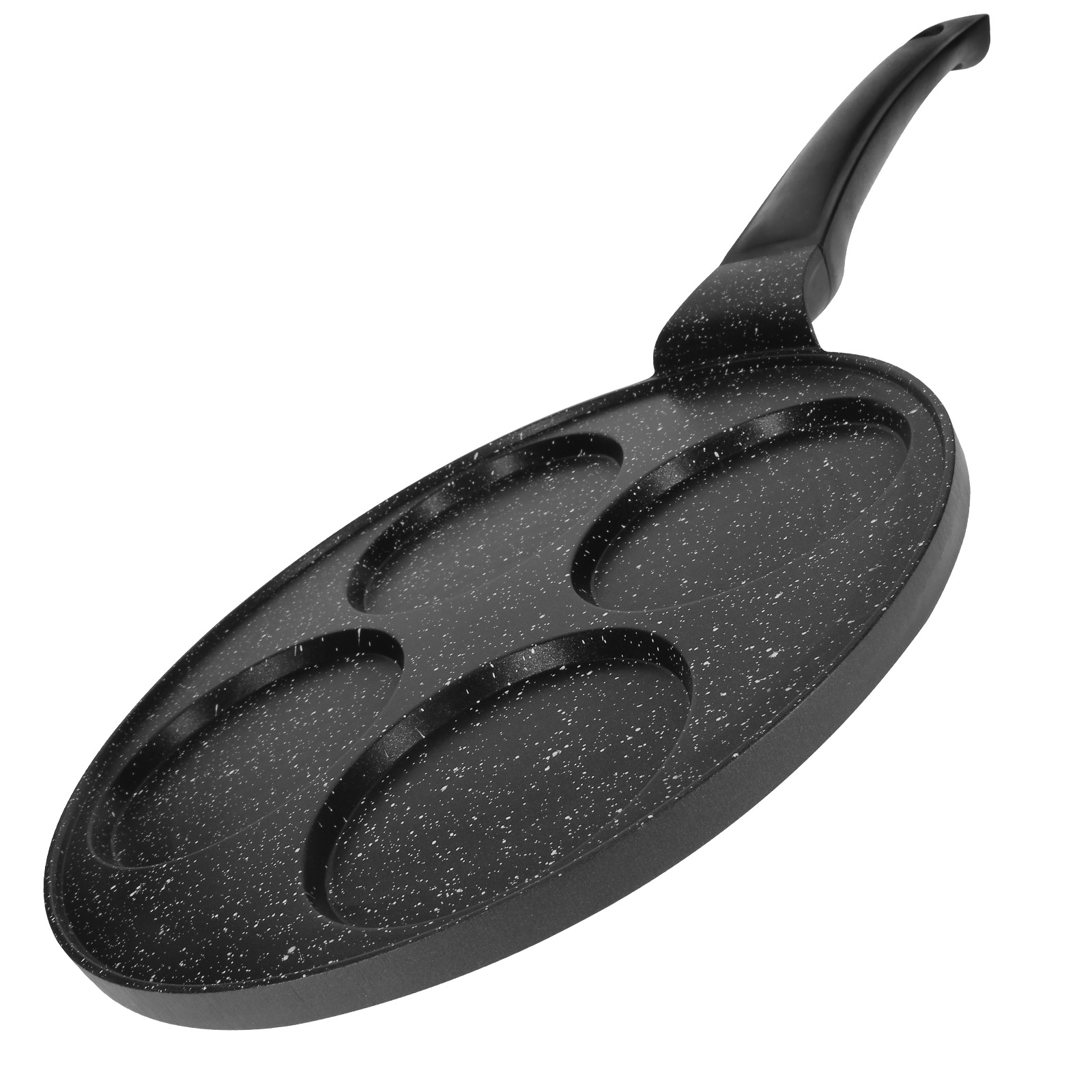 Pannukakku Paistinpannu 26 cm 4 Hengelle Marmoripinnoite Ergonomisella Kahvalla