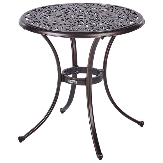 Bistropöytä ANDALO 68 cm 68 cm Metalli Ruskea