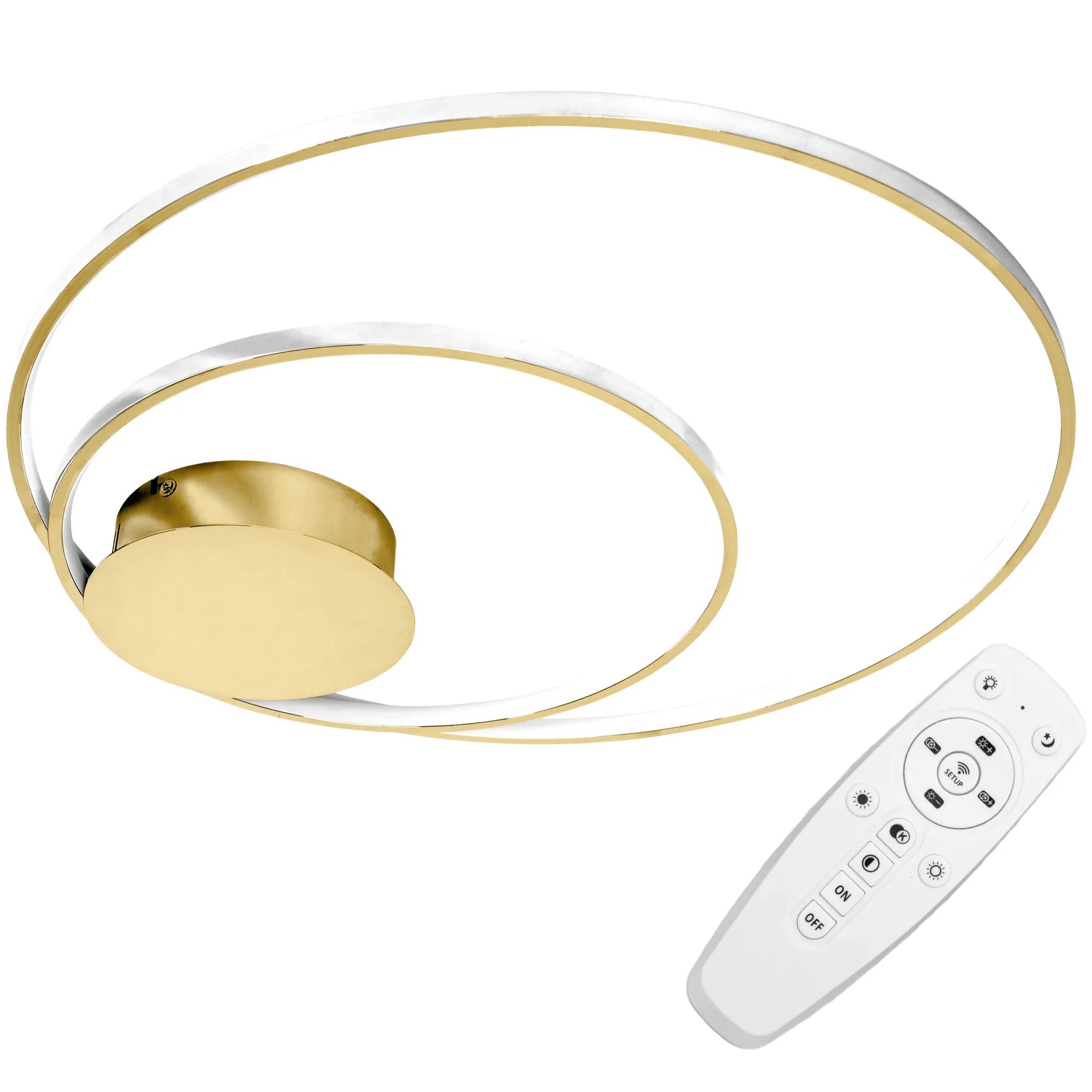 TOOLIGHT kattovalaisin APP803-C kulta, 60x60x60cm