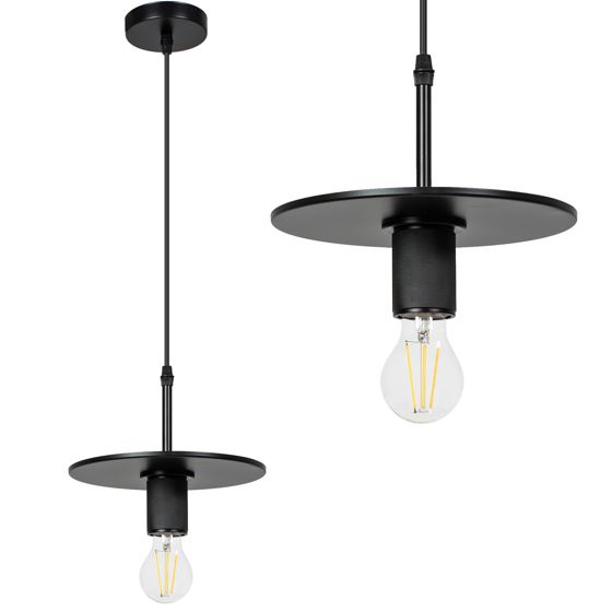 TOOLIGHT riippuvalaisin APP1180-1CP Musta, 25x22x25cm
