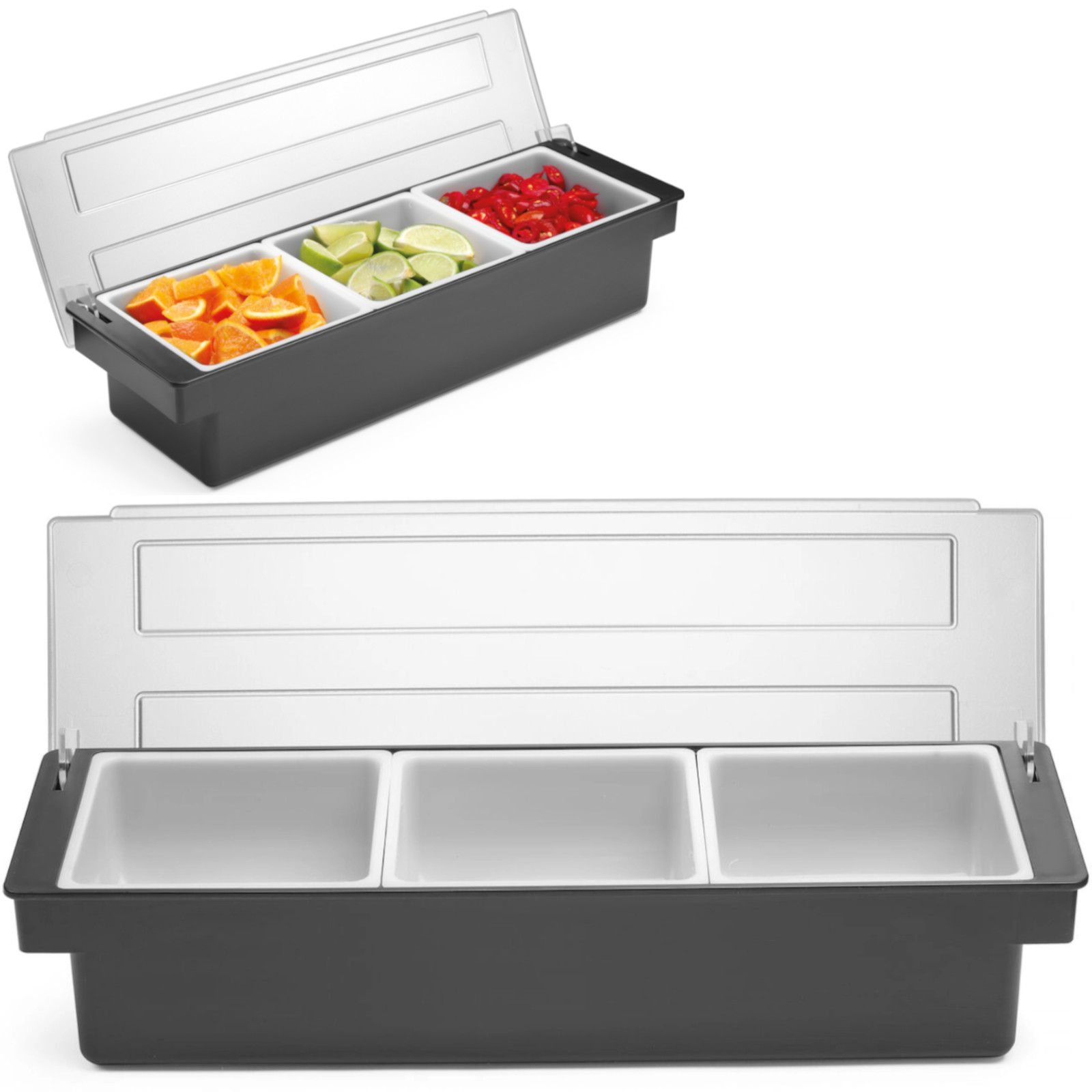 Baarimikon säilytysrasia cocktailjuomien lisäaineille - 3 sisäosaa