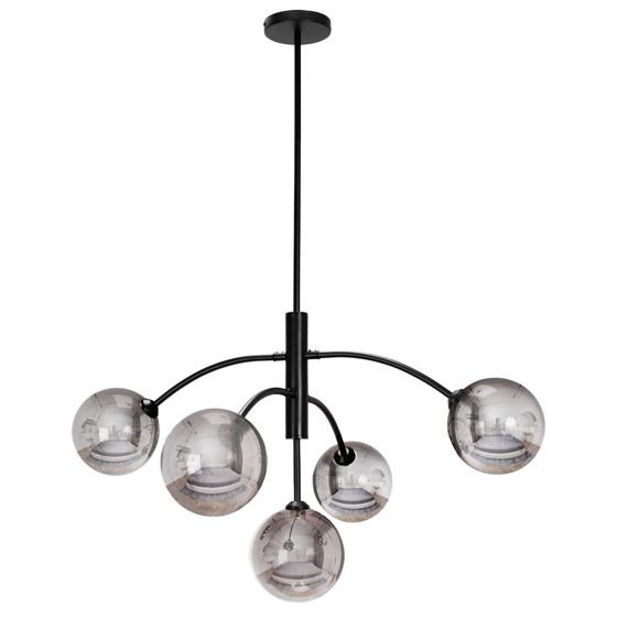 TOOLIGHT riippuvalaisin APP1021-6CP Musta, 48x82x99cm