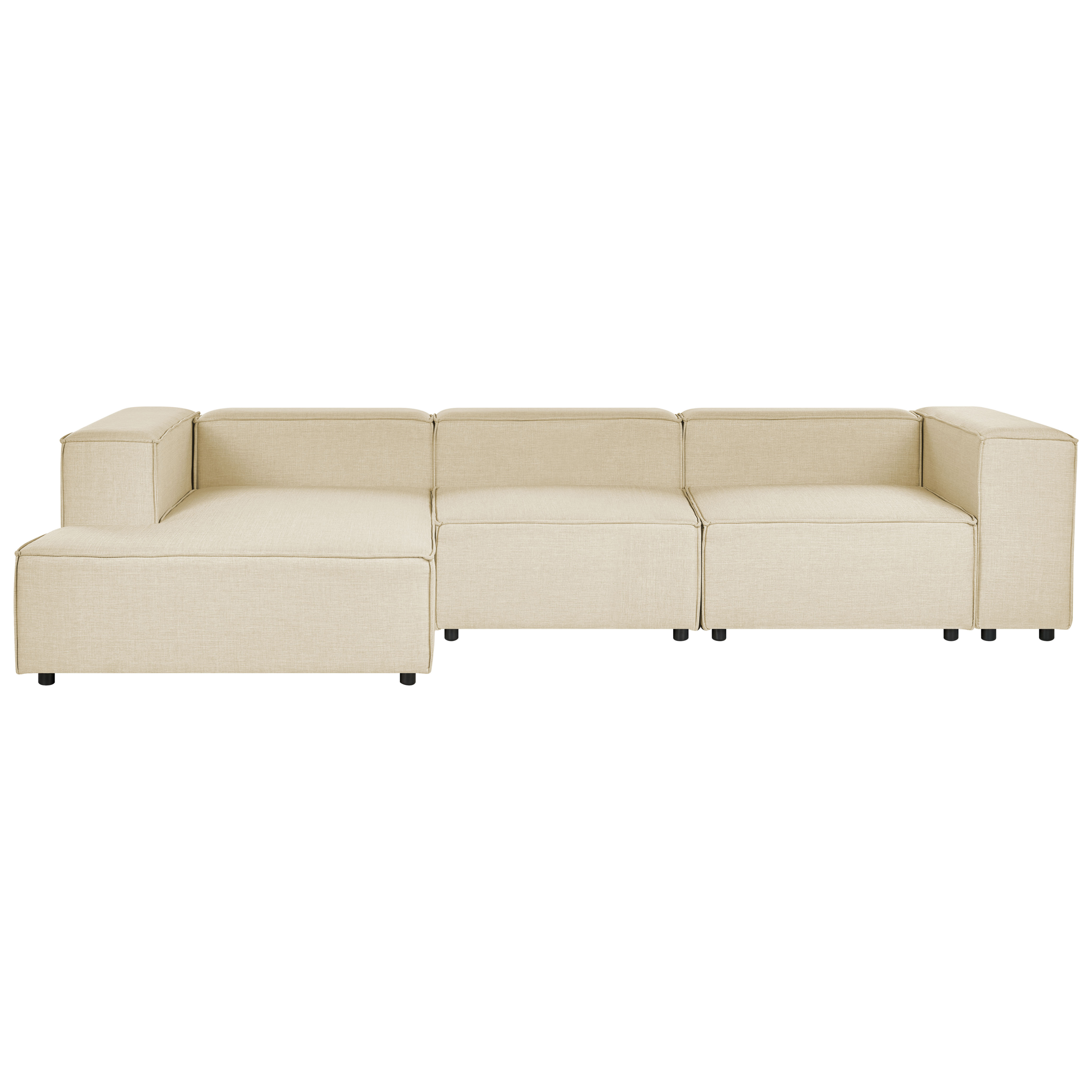 Moduulikulmasohva APRICA Keinopellava Beige Oikea