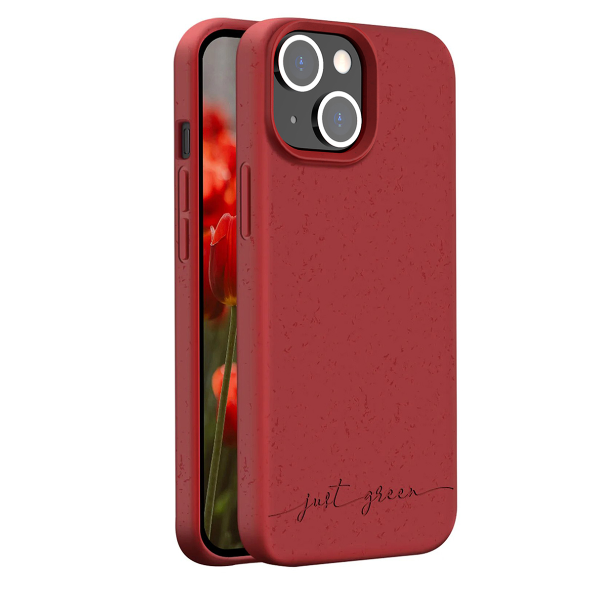 iPhone 14 Natura -suojakuori, yhteensopiva langattoman latauksen kanssa