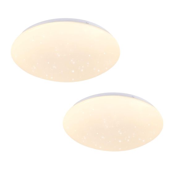 NETTLIFE Second LED - kattovalaisin Makuuhuone - Keittiö 5W 3000K Ø 16,5 cm, Lämmin valkoinen, Käytävä, Lastenhuone