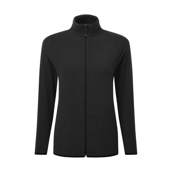 Signature – fleece-takki – naisten vetoketjullinen – nyppyyntymätön – arkikäyttö, ulkokäyttö
