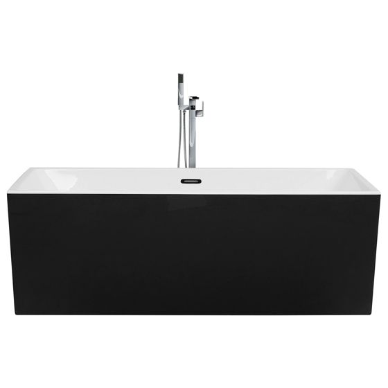 Kylpyamme vapaasti seisova RIOS 170 x 80 cm Musta