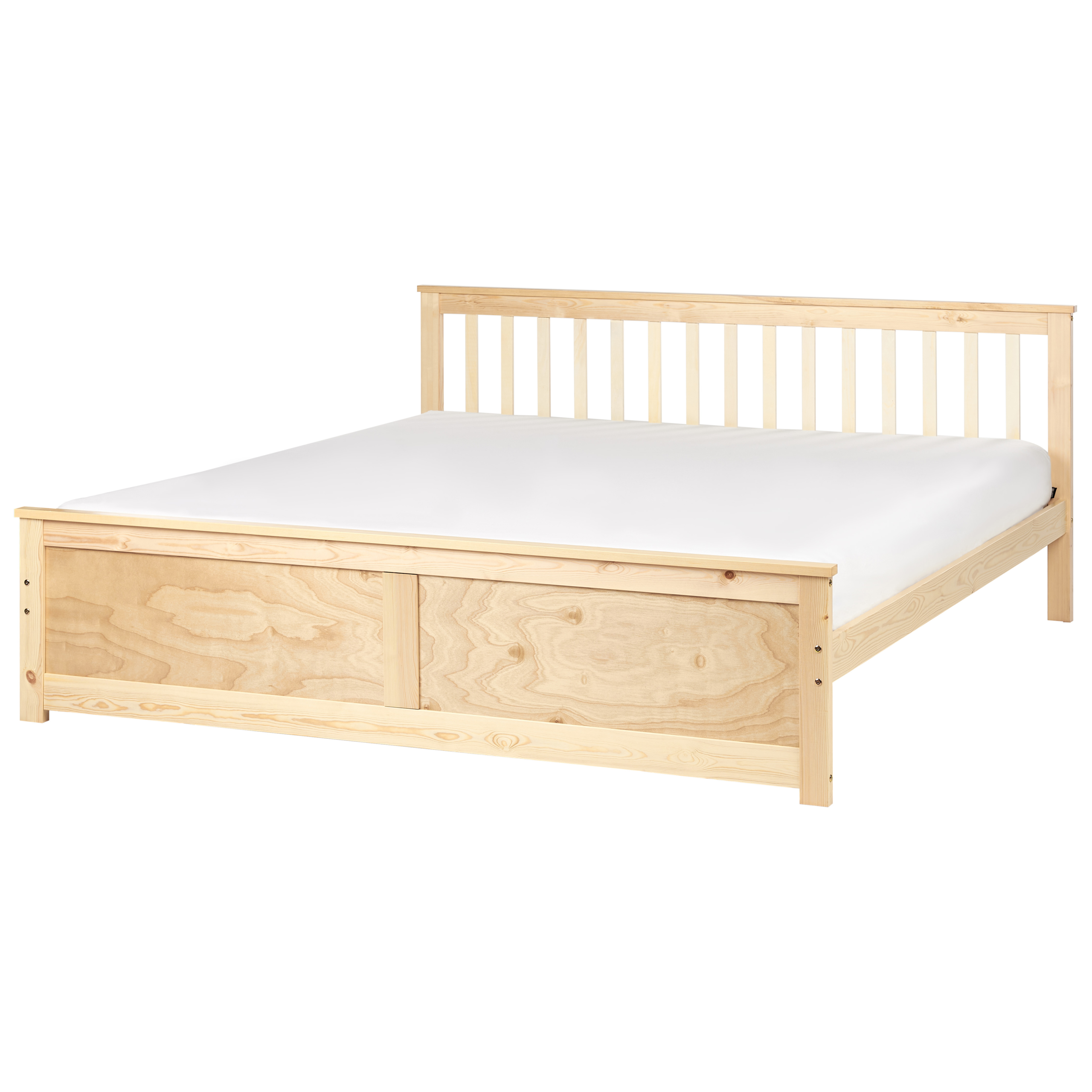 Sänky mänty OLENDON 180 x 200 cm Vaaleanruskea