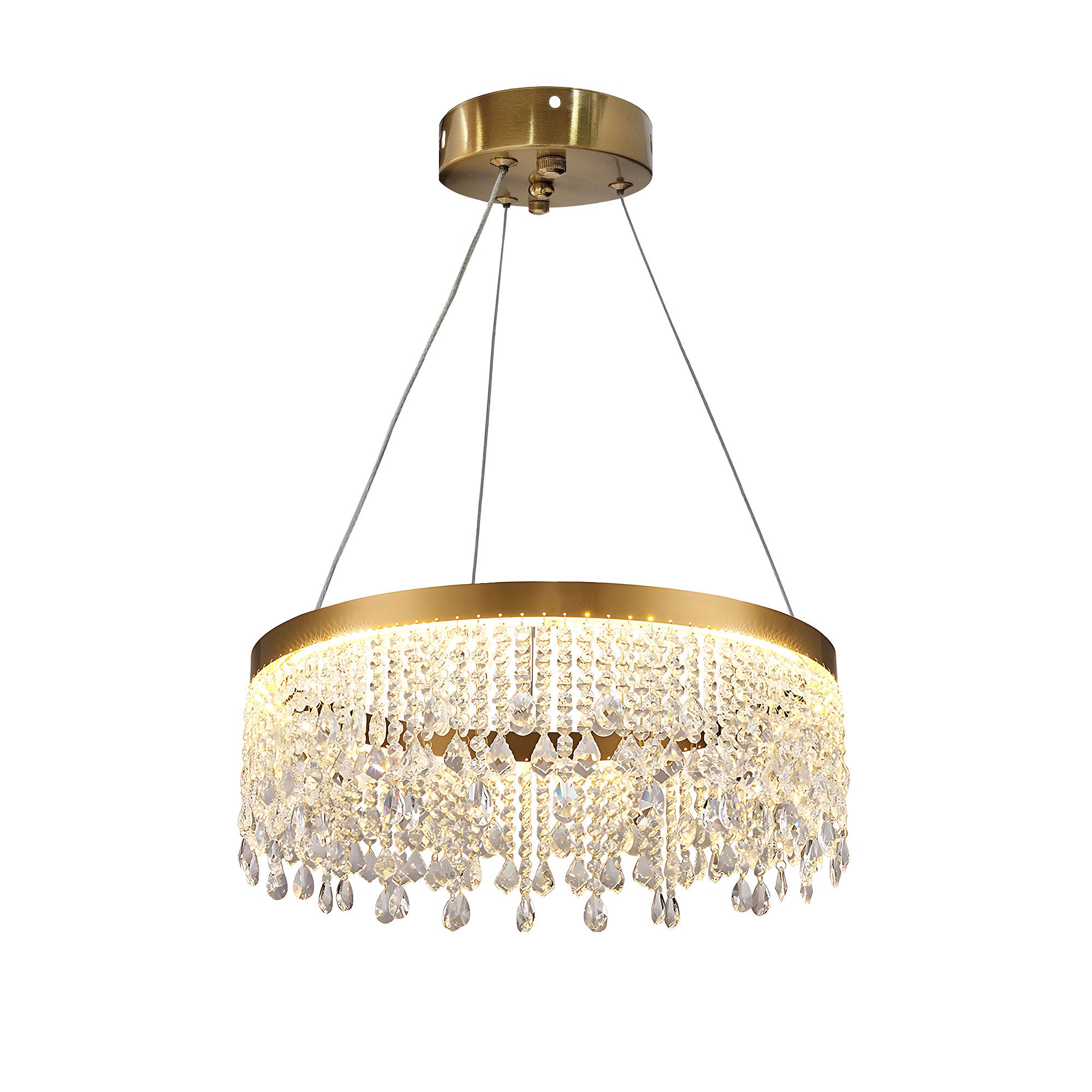 TOOLIGHT riippuva kattovalaisin APP1730-1CP kulta, 40x40x85cm