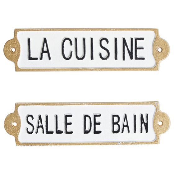 Seinäkoriste ISERE 6 cm Valkoinen