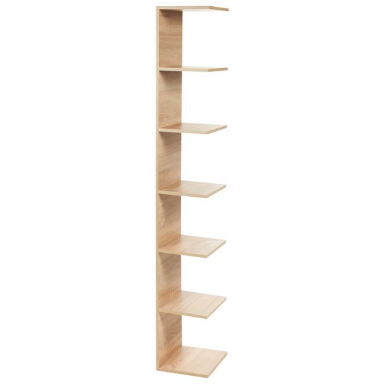 Seinähylly ESTON 190 cm Vaaleanruskea