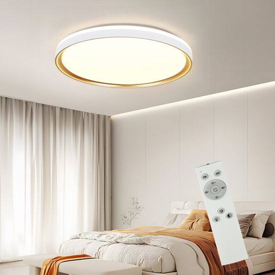 NETTLIFE LED - kattovalaisin, 18W 30cm, makuuhuoneeseen himmennettäväKaukosäätimelläKeittiö, moderni pyöreäKeittiövalaisin olohuoneeseen
