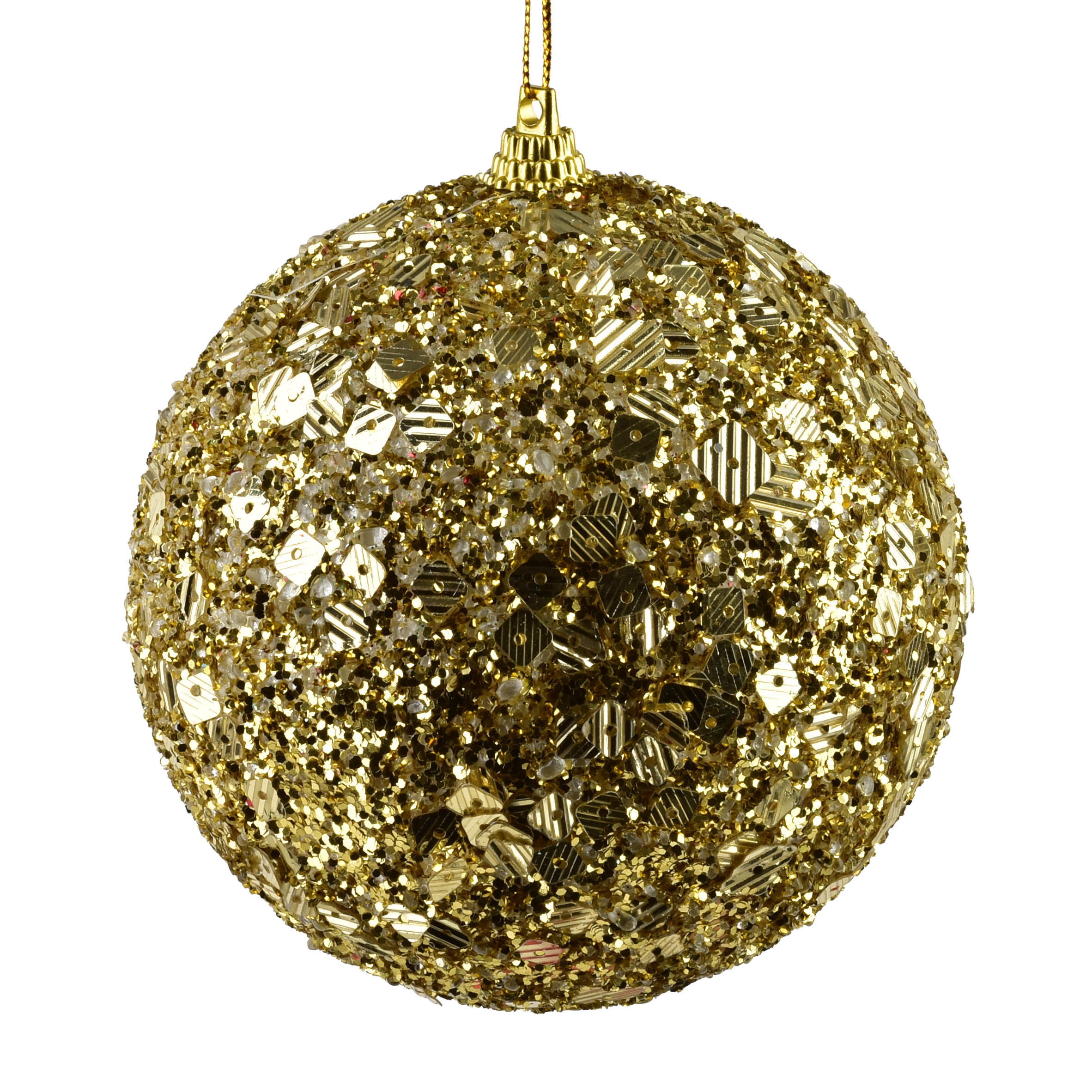Joulupallo SANTA LILA styroksia Ø10 cm