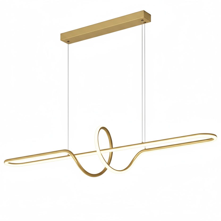 TOOLIGHT riippuvalaisin LHJ038-CP Kulta, 20x20x118cm