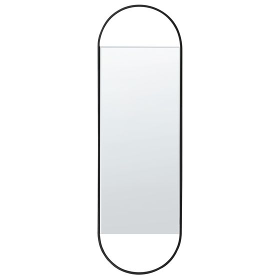 Seinäpeili VALLERY 40 cm 120 cm metalli Musta