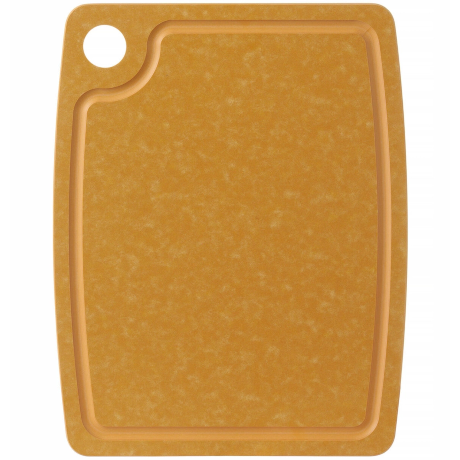 Puukuituinen leikkuulauta 440 x 325 mm - Ruskea