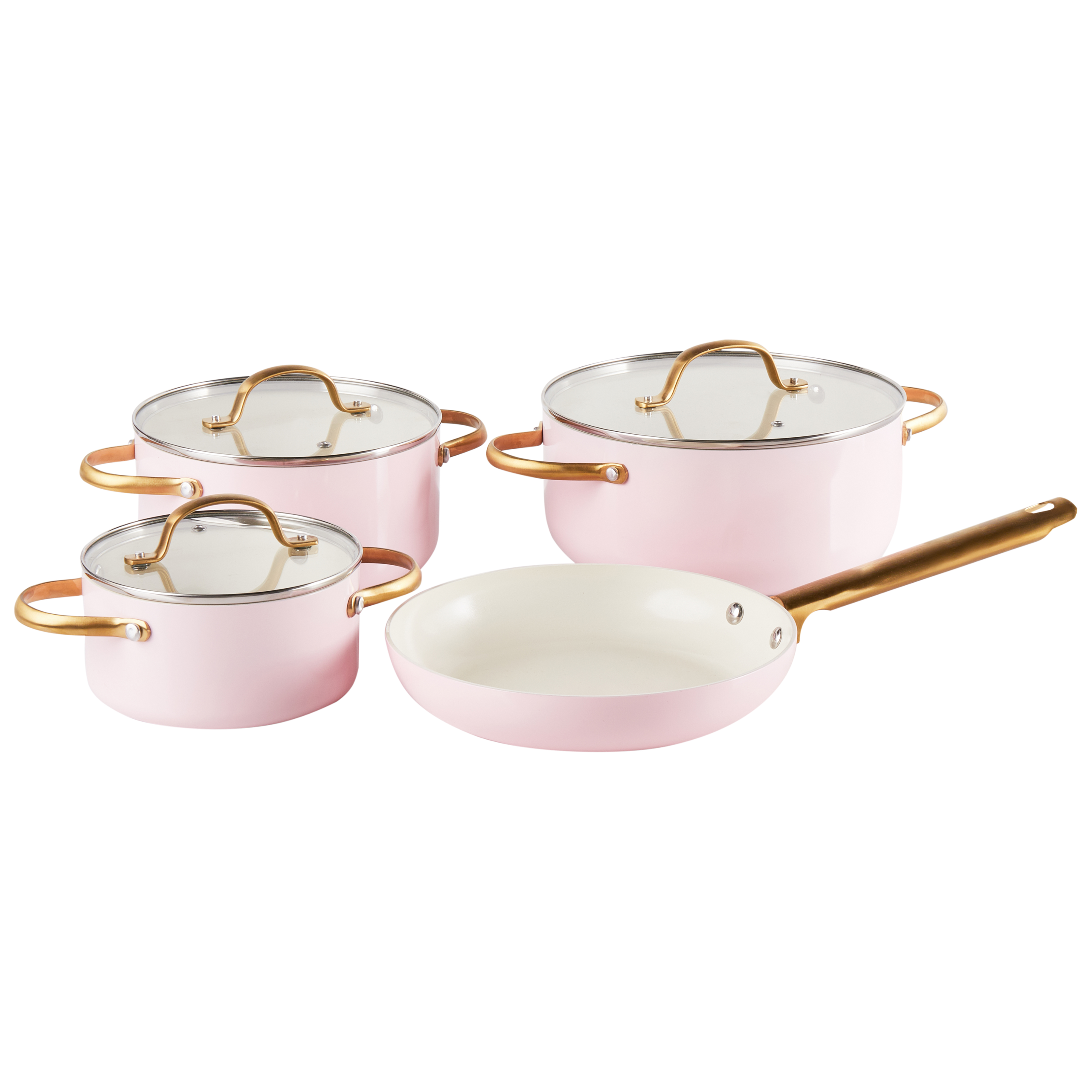 Keittoastiasetti 7 osaa ELITE PRO Pastellipinkki