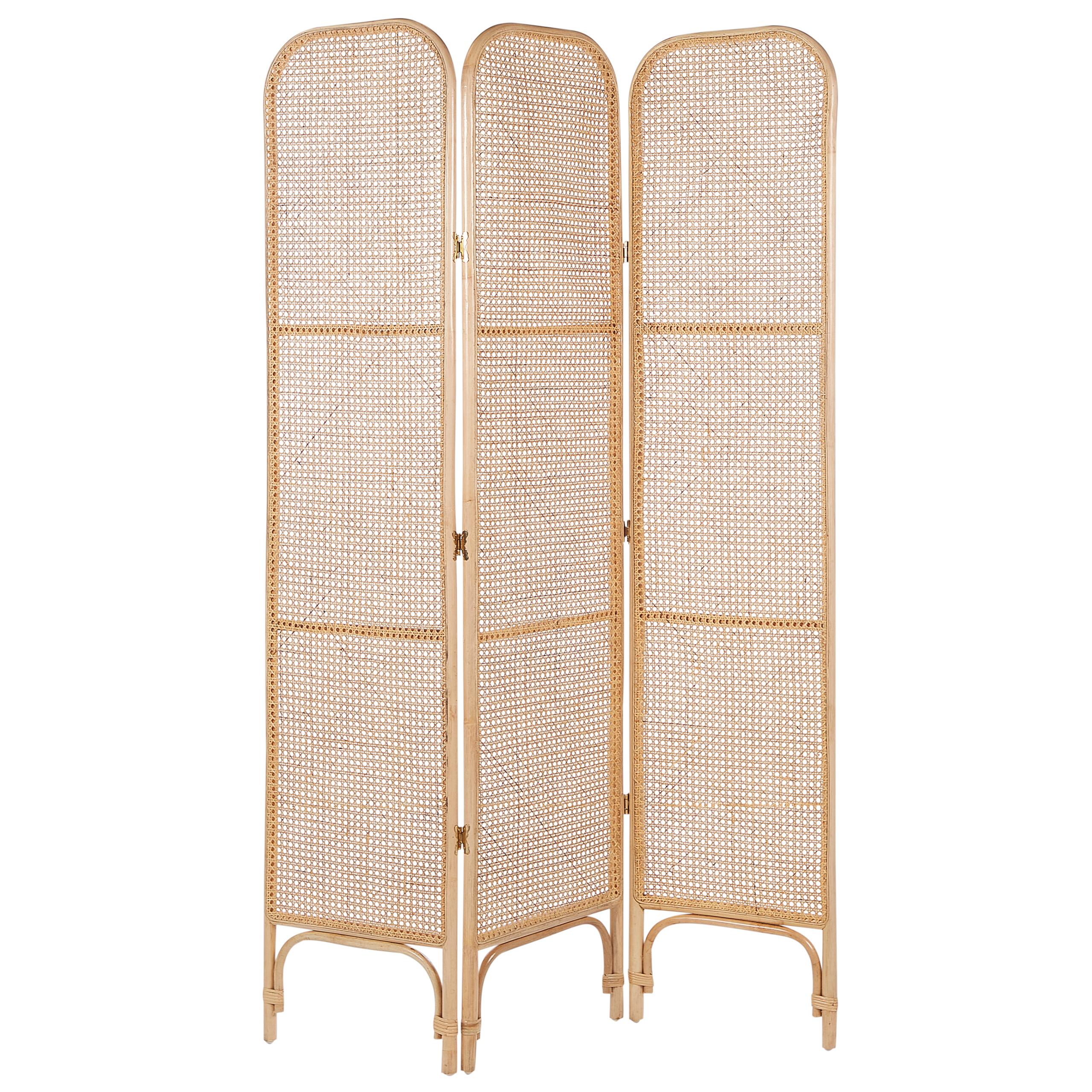 Tilanjakaja 3 paneelia POTENZA Luonnonväri 105 cm 180 cm