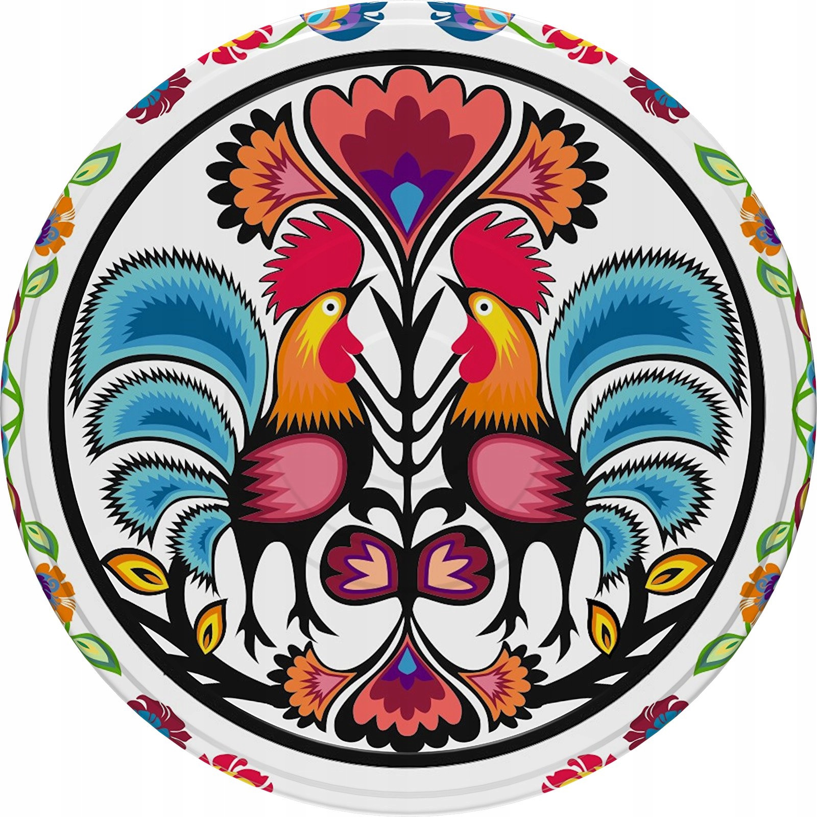 Purkin kansi fi66 Folklore-kuvio 10 kpl