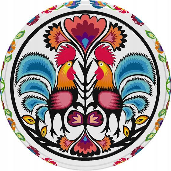 Purkin kansi fi66 Folklore-kuvio 10 kpl