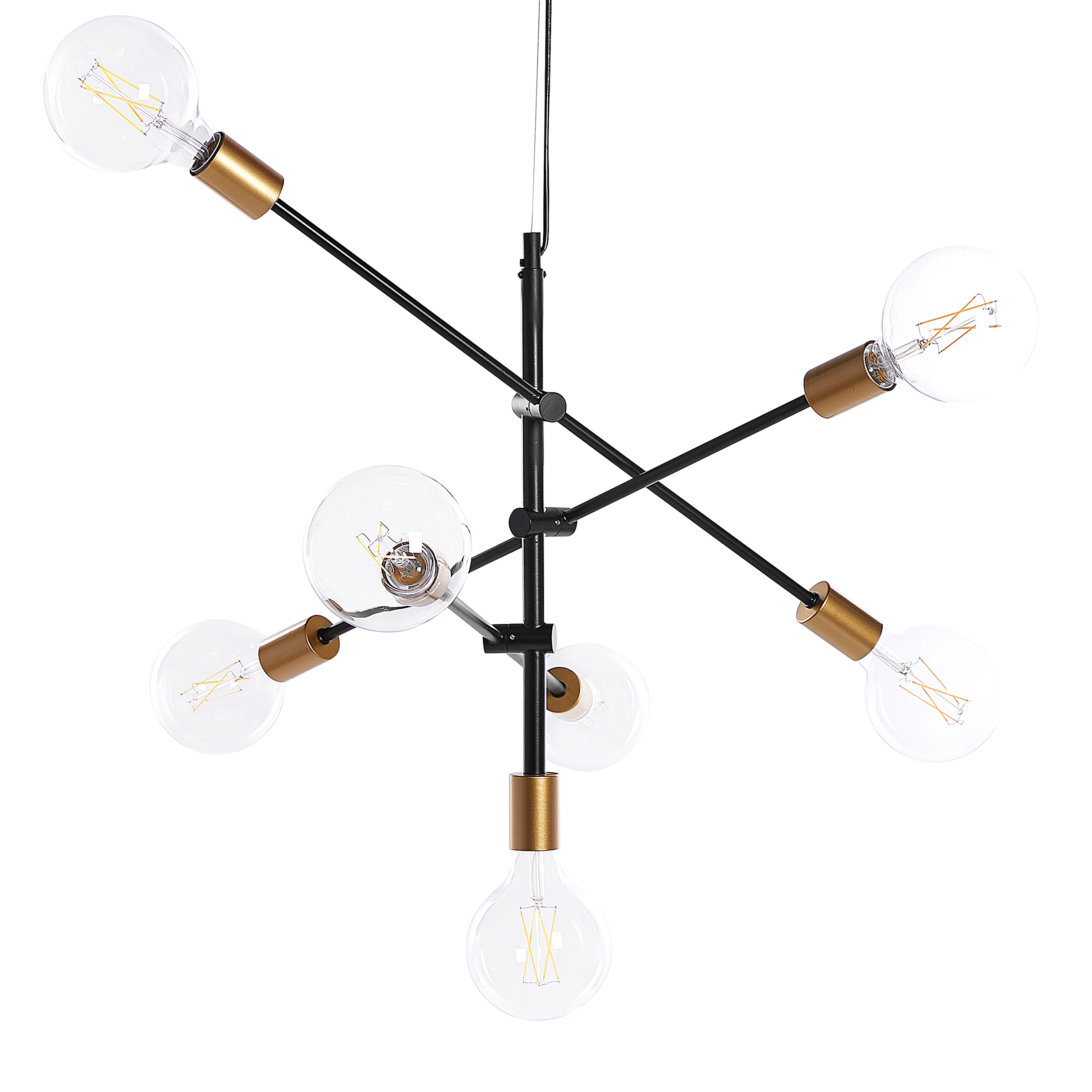 Riippuvalaisin CREMERA metalli Musta