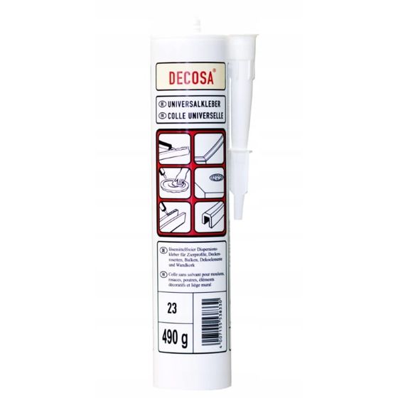 Yleiskäyttöinen kiinnitysliima 490 g polystyreenipaneeleille