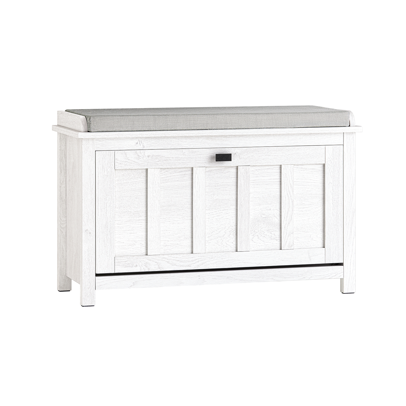 SoBuy Kenkäkaappi FSR161-W - 2-hyllyinen pehmustettu penkki