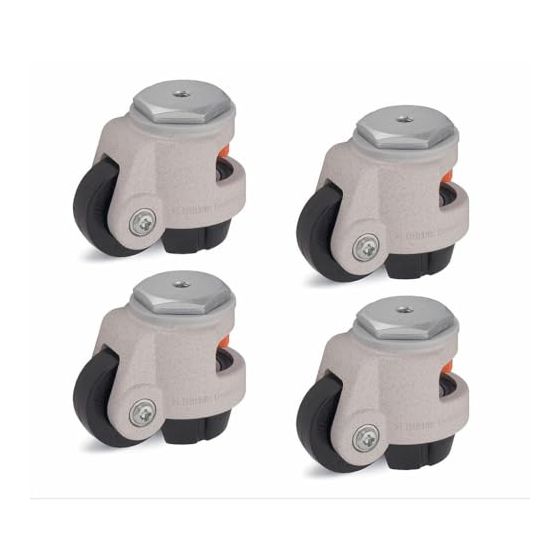 Tasauspyörä 63mm pyörä Blickle pyörä 500kg kapasiteetti HRIG-POA 63G - 4 kpl:n sarja