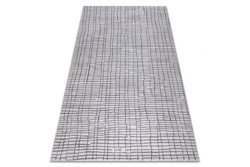 Matto AURA J1852A harmaa - Lines, rakenteellinen, moderni 200x290 cm