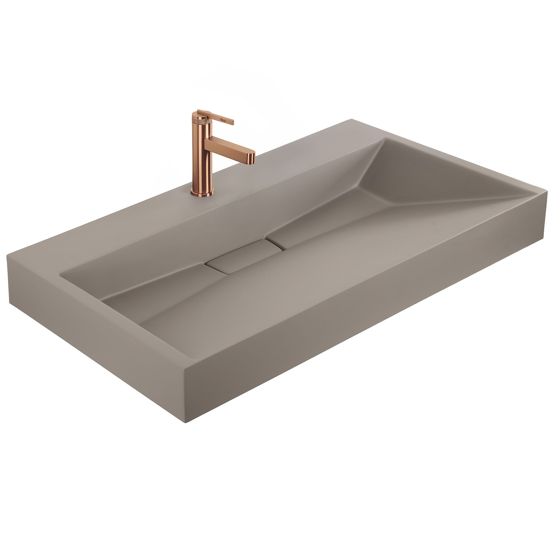 REA komposiittiallas GOYA beige, 100x46x14cm