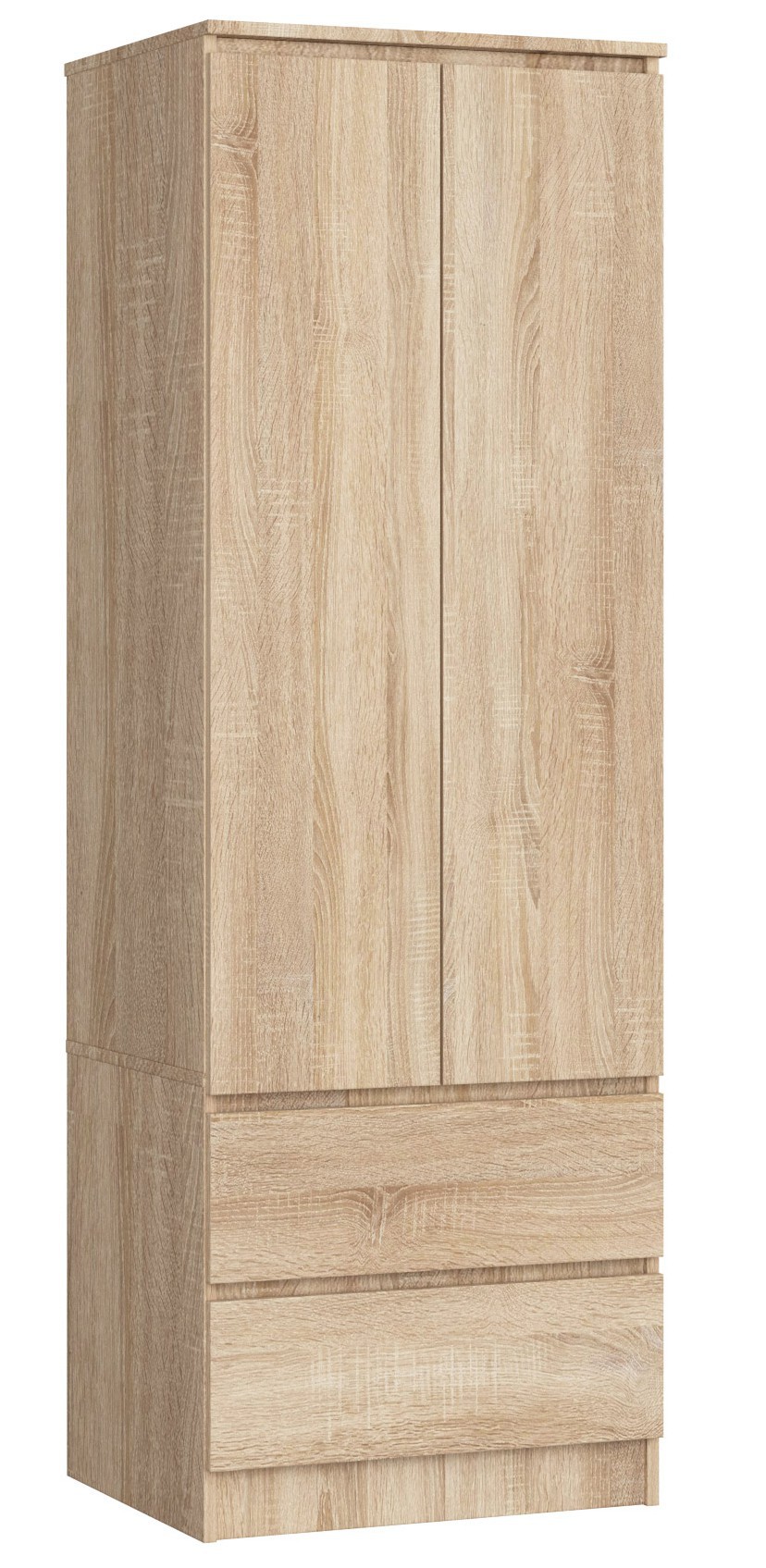 Akord Vaatekaappi Star Sonoma-tammi 60x51x180