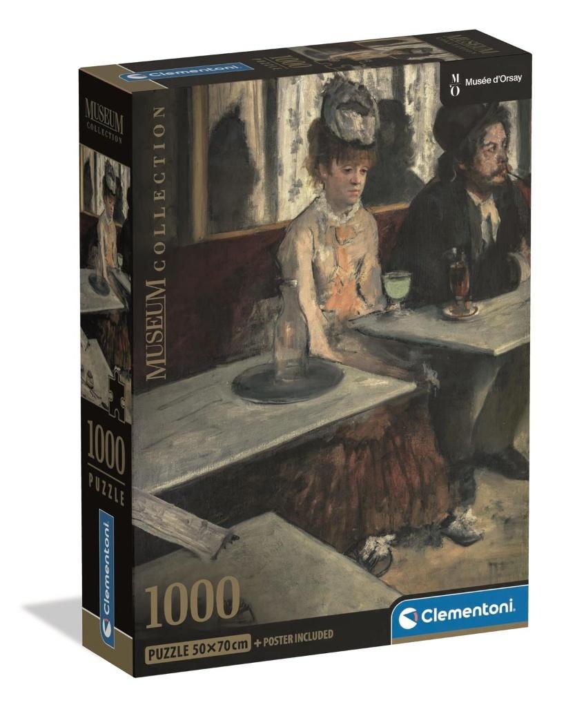 Clementoni Puzzle 1000 Museum Degas, Dans Un Cafe